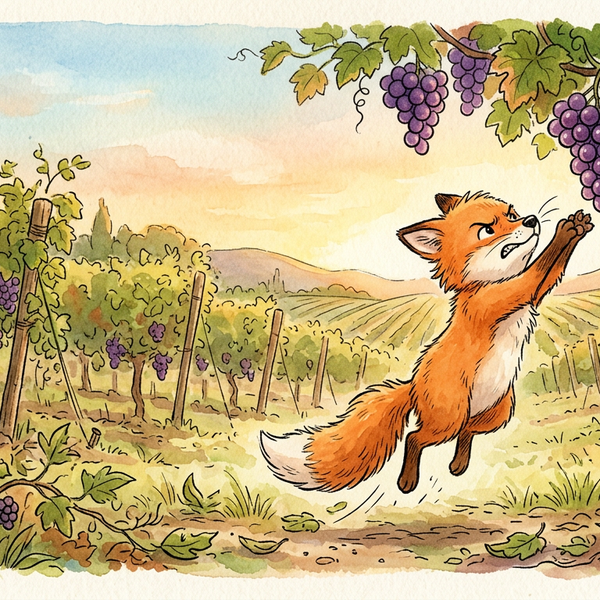 The Fox and the Grapes