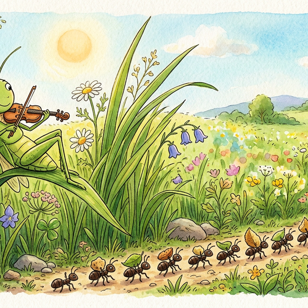 The Grasshopper and the Ants