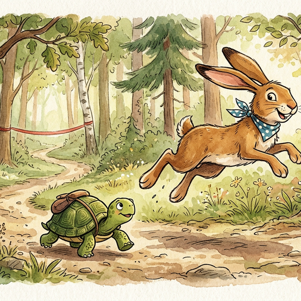 The Hare and the Tortoise