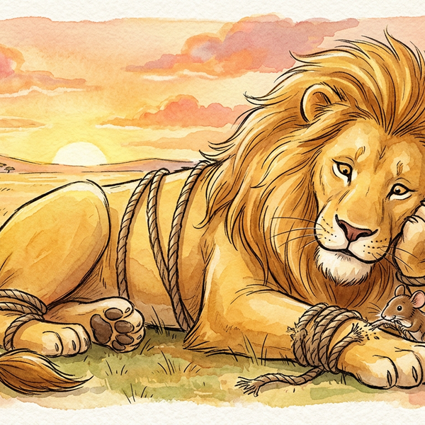 The Lion and the Mouse