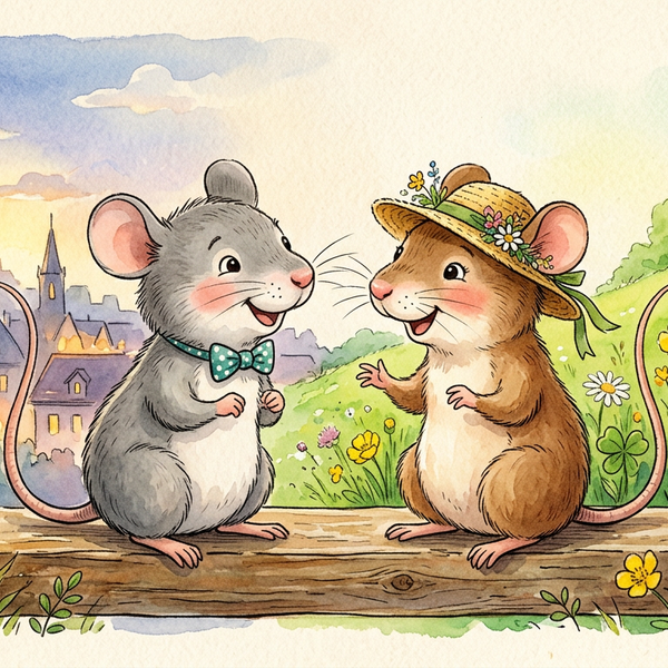 The Town Mouse and the Country Mouse
