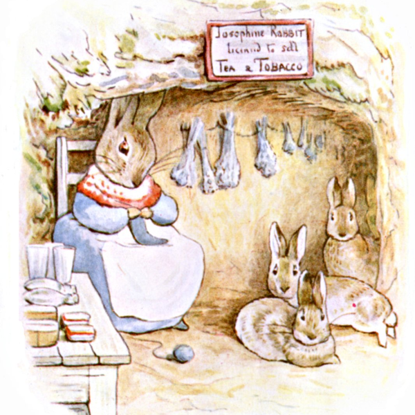 The Tale of Benjamin Bunny — children's audio story for ages 3-5