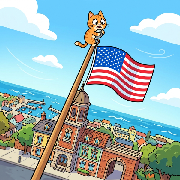 The Ferry Cat — children's audio story for ages 3-5