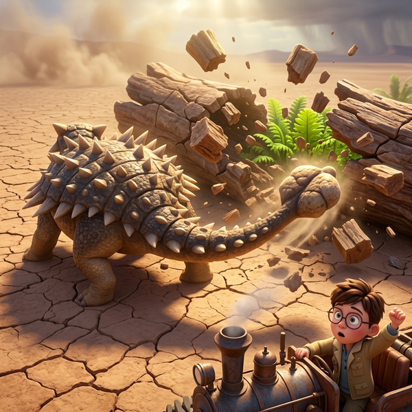 The Ankylosaurus — children's audio story for ages 3-5