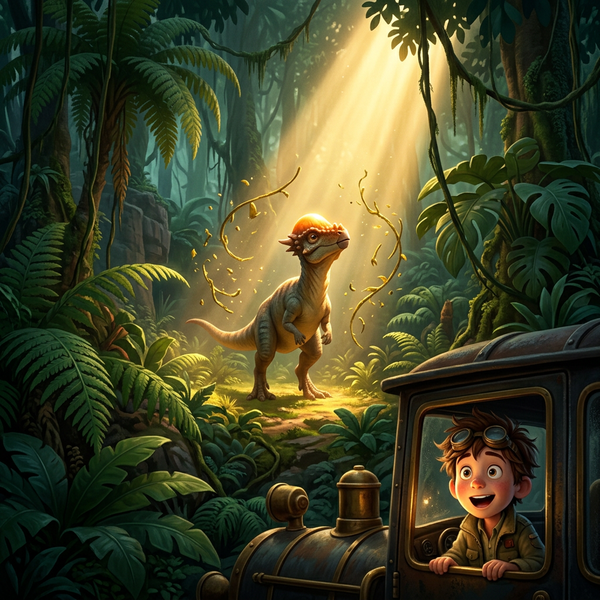 The Pachycephalosaurus — children's audio story for ages 3-5