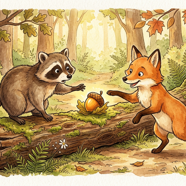 Bobby Coon and Reddy Fox Play Tricks