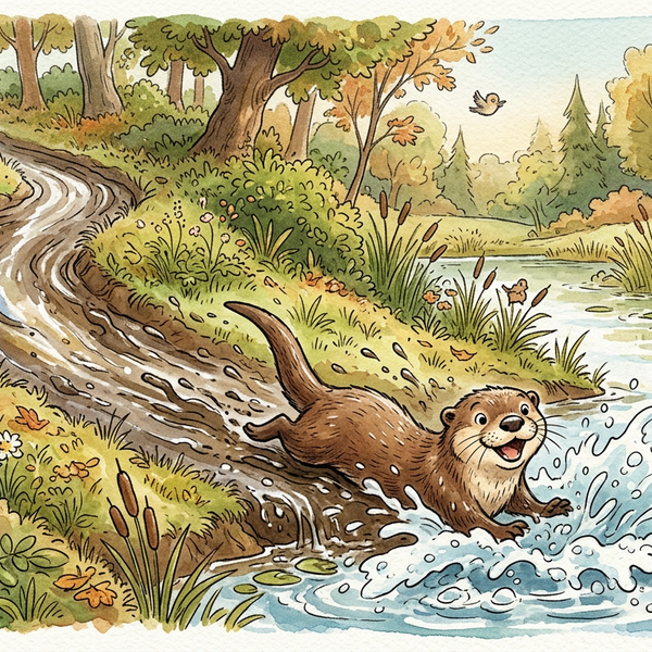 Little Joe Otter's Slippery Slide