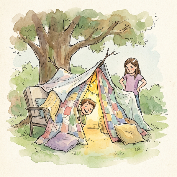 The Fort That Wouldn't Stay Secret — children's audio story for ages 6-8