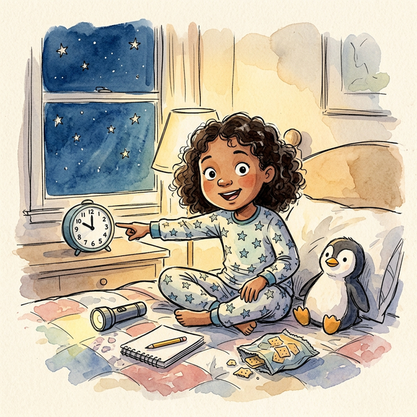 Ruby and the Midnight Mystery — children's audio story for ages 6-8