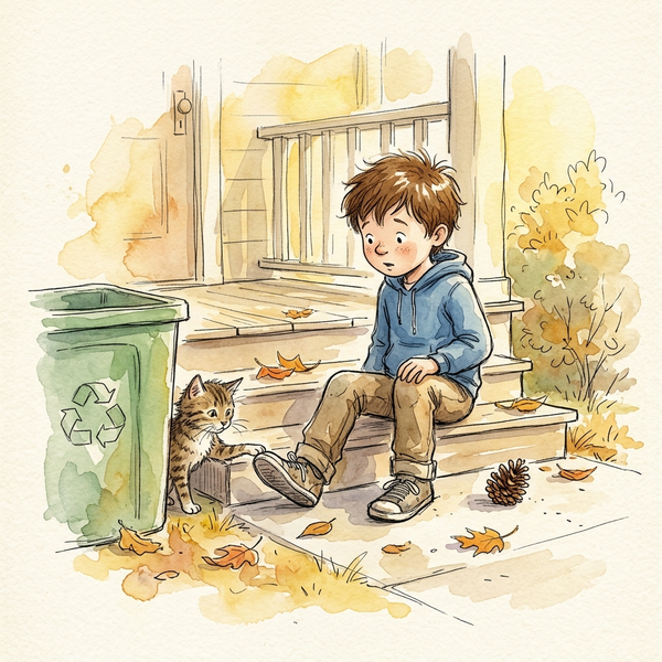 The Cat in the Closet — children's audio story for ages 6-8