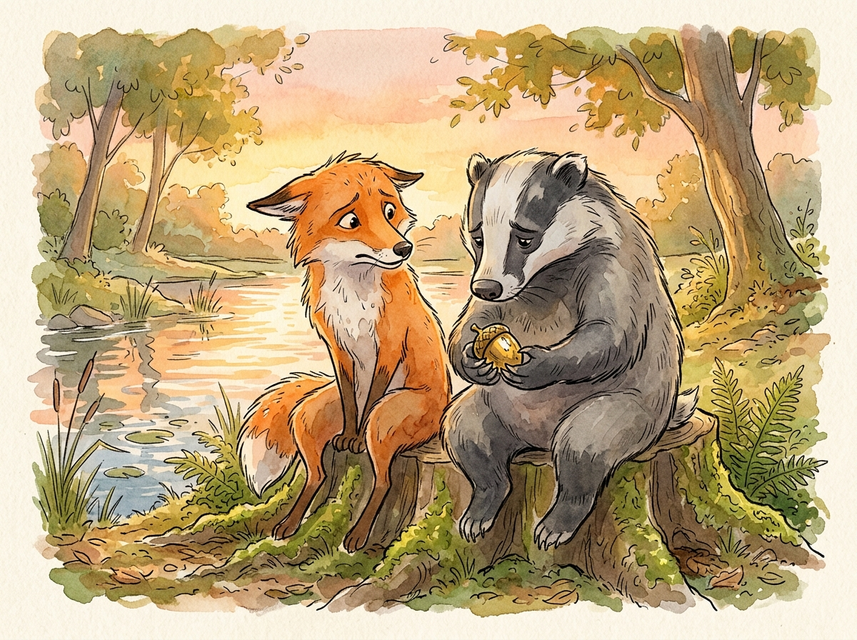 A Fox's Honest Day — children's audio story for ages 6-8