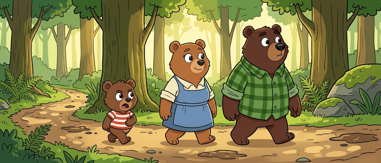 Baby Bear's House — children's audio story for ages 3-5