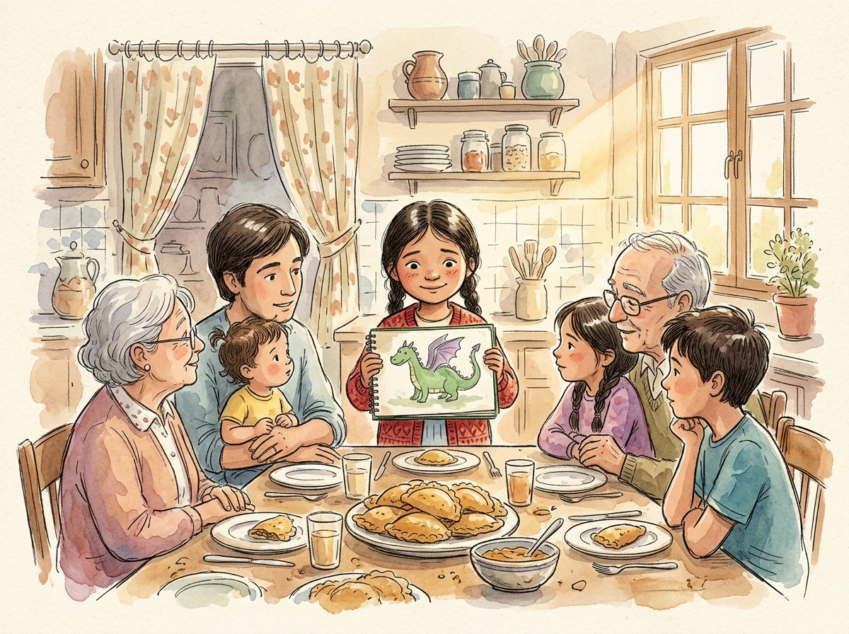 Big House — children's audio story for ages 6-8
