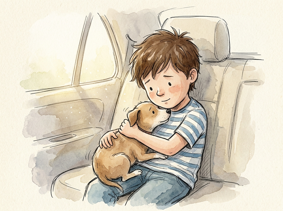 Charlie and Finn at the Vet — children's audio story for ages 3-5