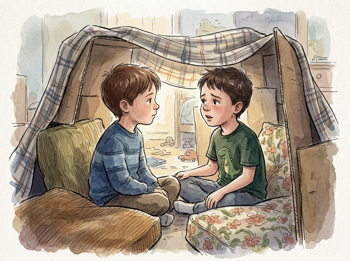 First Playdate at the New School — children's audio story for ages 6-8