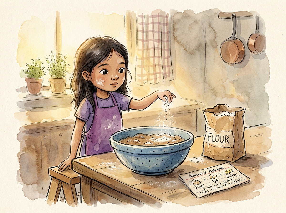 Her Grandmother's Recipe — children's audio story for ages 6-8
