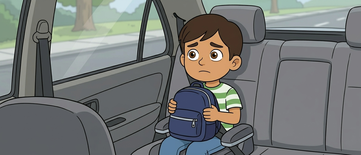 The Door at Theo's House — children's audio story for ages 3-5