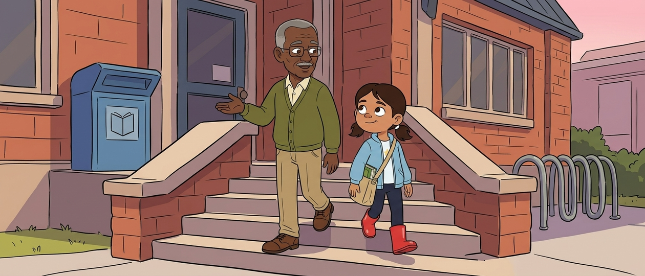 The Long Walk — children's audio story for ages 3-5