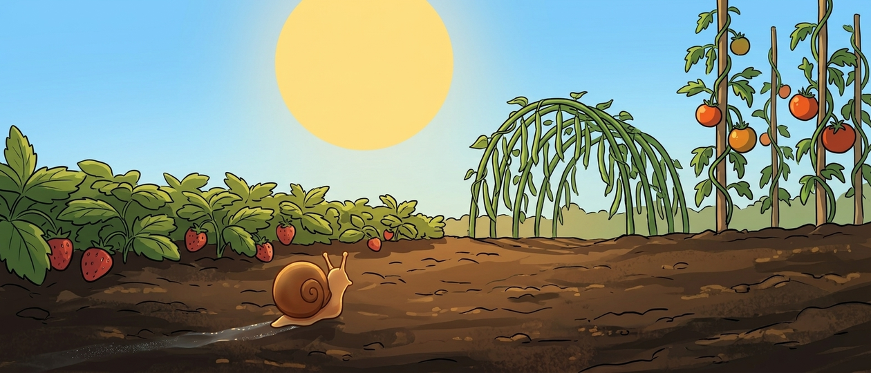 Maya Crosses the Garden — children's audio story for ages 3-5