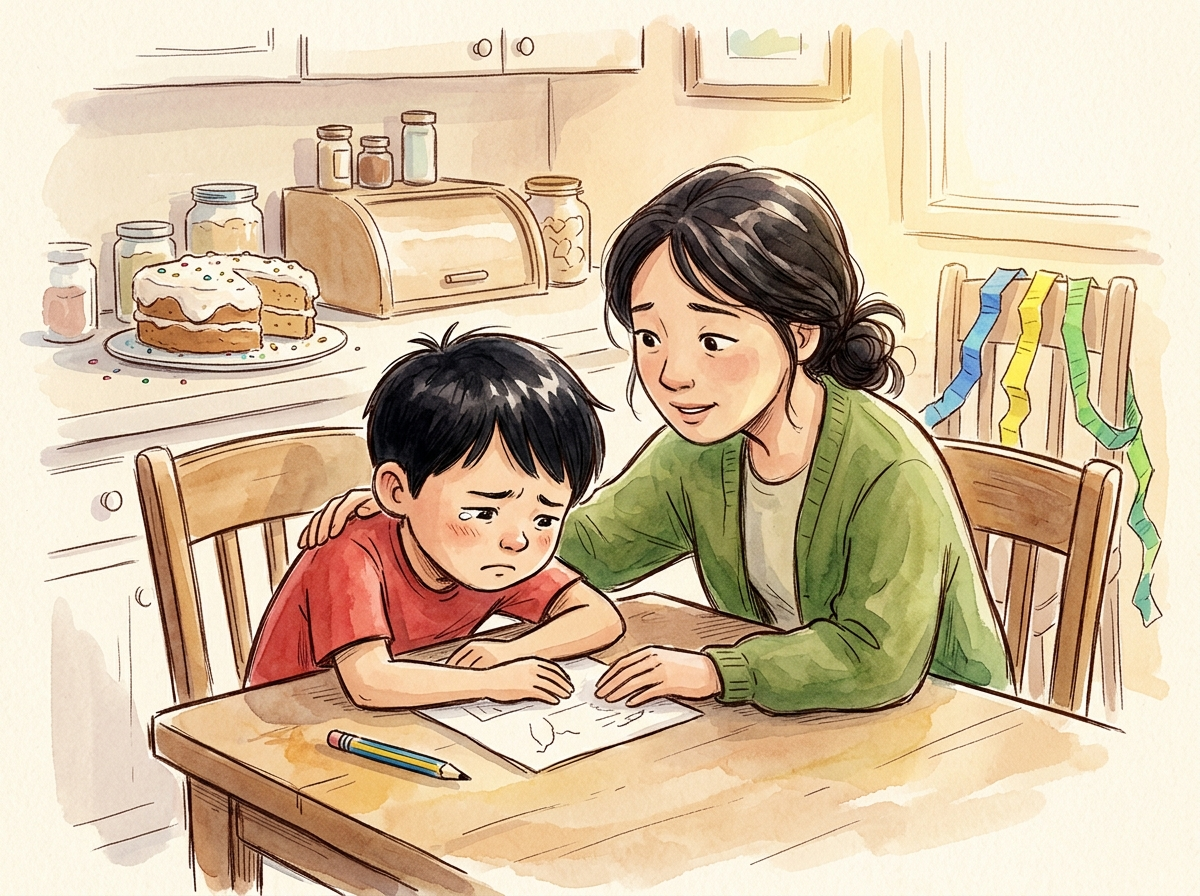 Milo and the Goodbye Party — children's audio story for ages 6-8