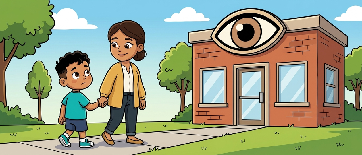 Nico and the Eye Room — children's audio story for ages 3-5