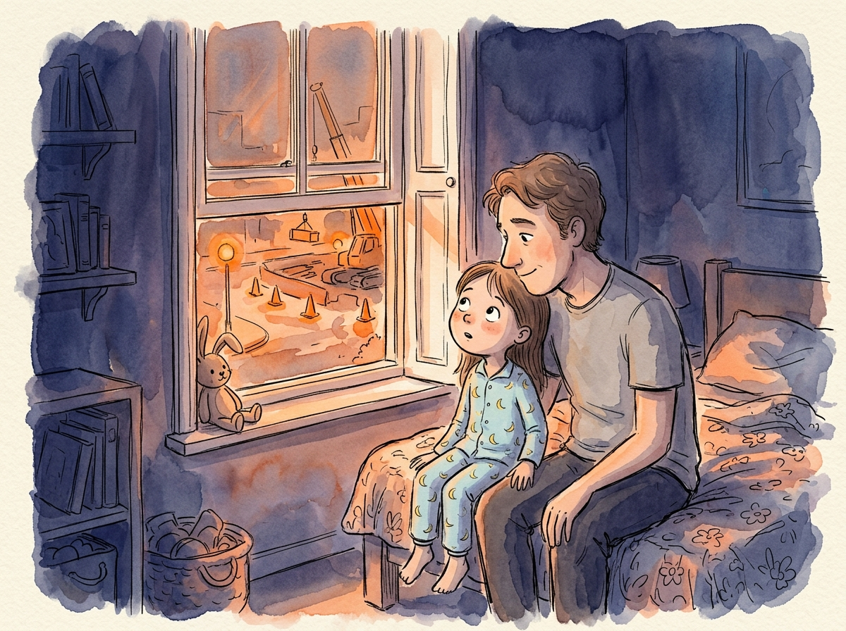 The Night Crew — children's audio story for ages 3-5