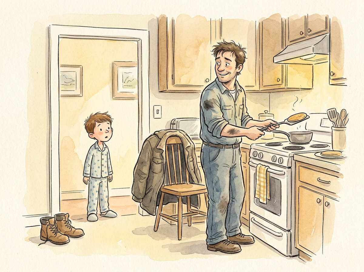 The Night Shift Drawings — children's audio story for ages 6-8