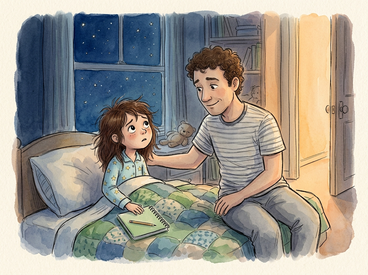 Nora and the Moon — children's audio story for ages 6-8