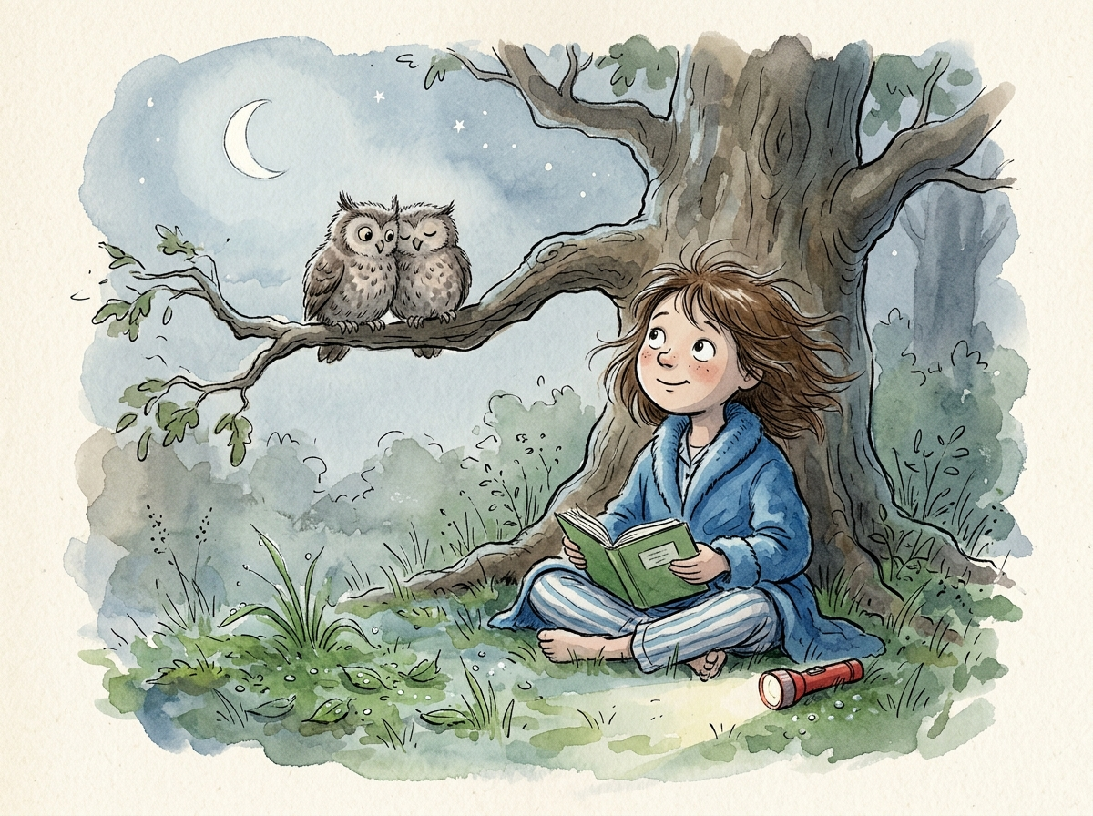 Nora at Midnight — children's audio story for ages 6-8