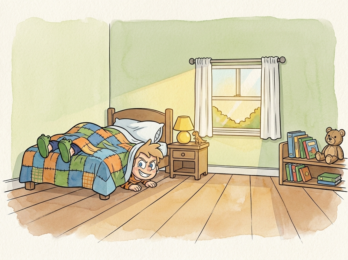 Finn's Backwards Day — children's audio story for ages 3-5