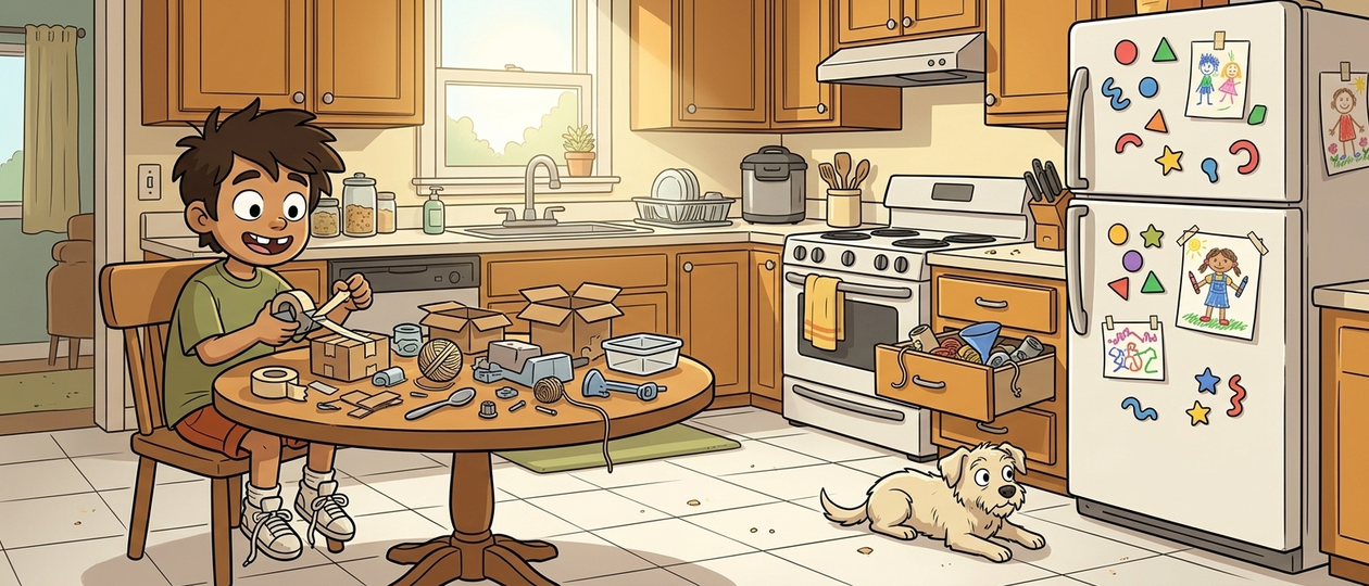 Reuben's Machines — children's audio story for ages 3-5