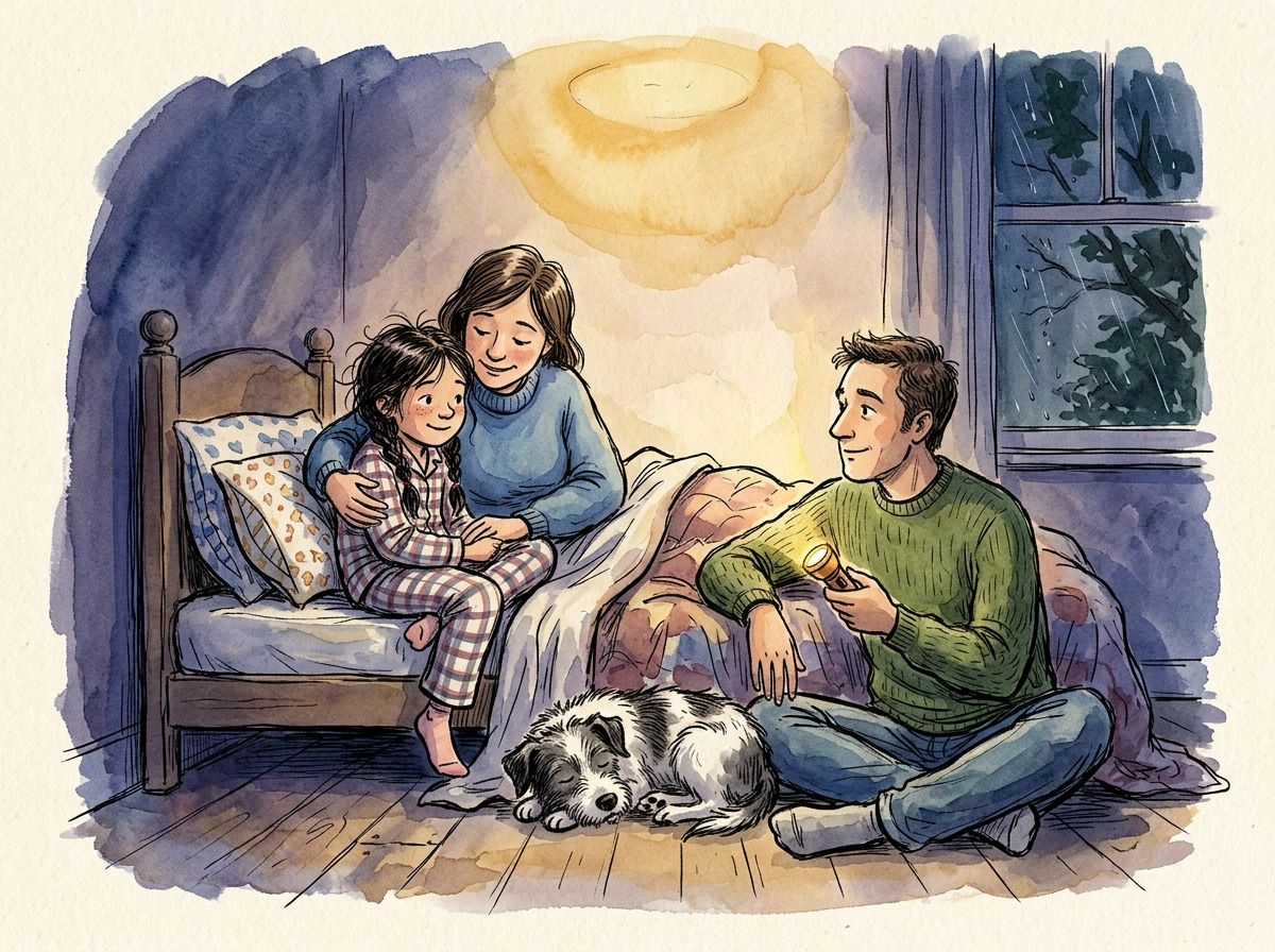 Rosa and the Storm — children's audio story for ages 6-8