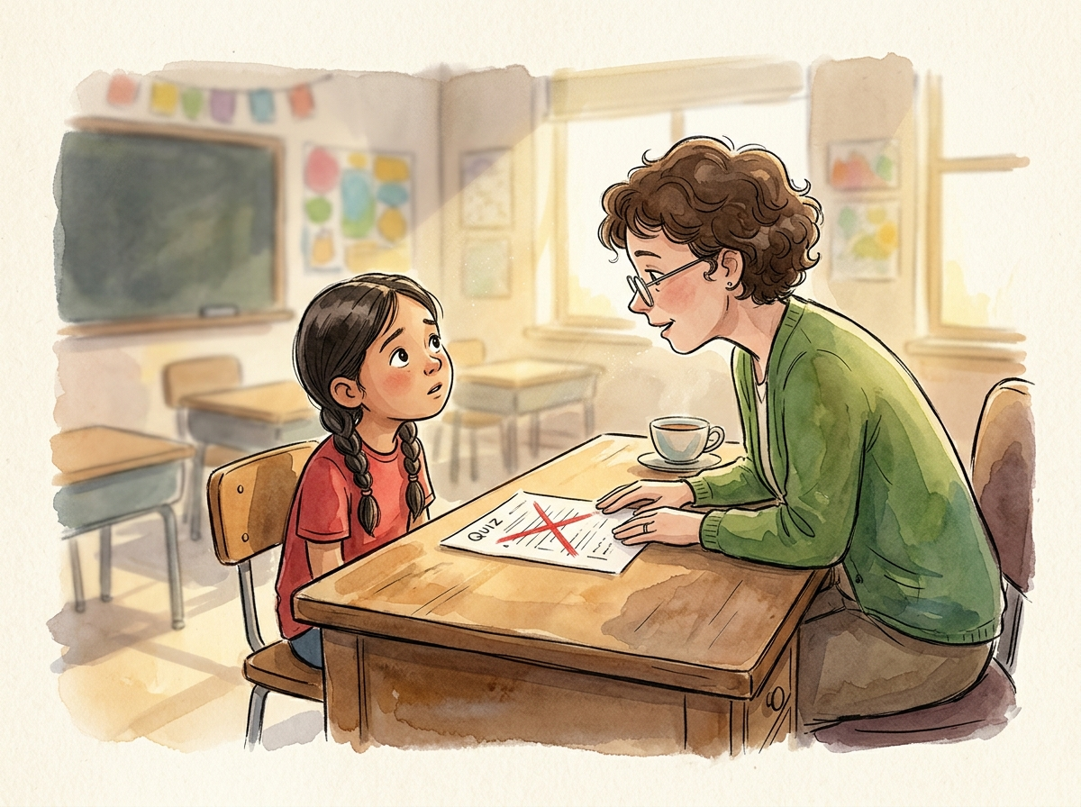 Rosa and the Wrong Answer — children's audio story for ages 6-8