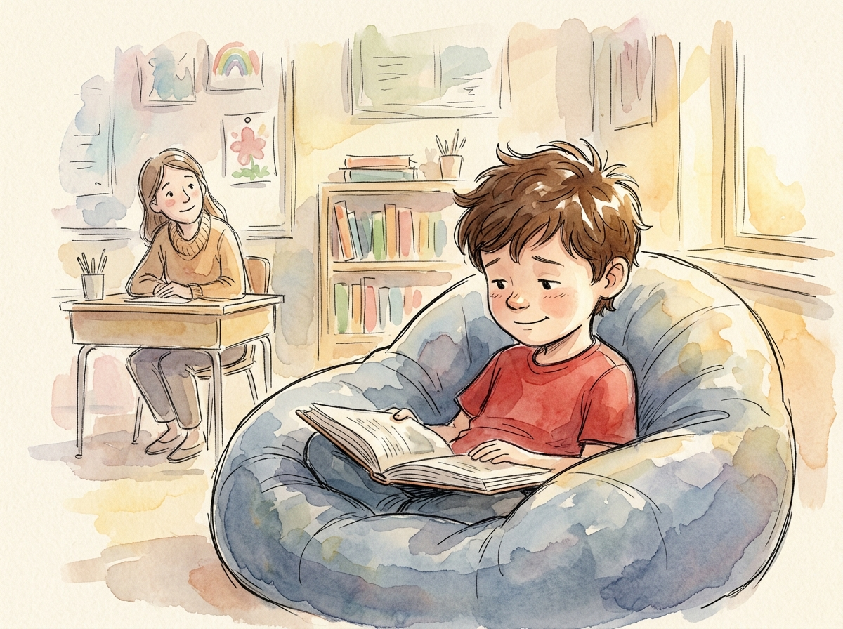 Sick Week — children's audio story for ages 6-8