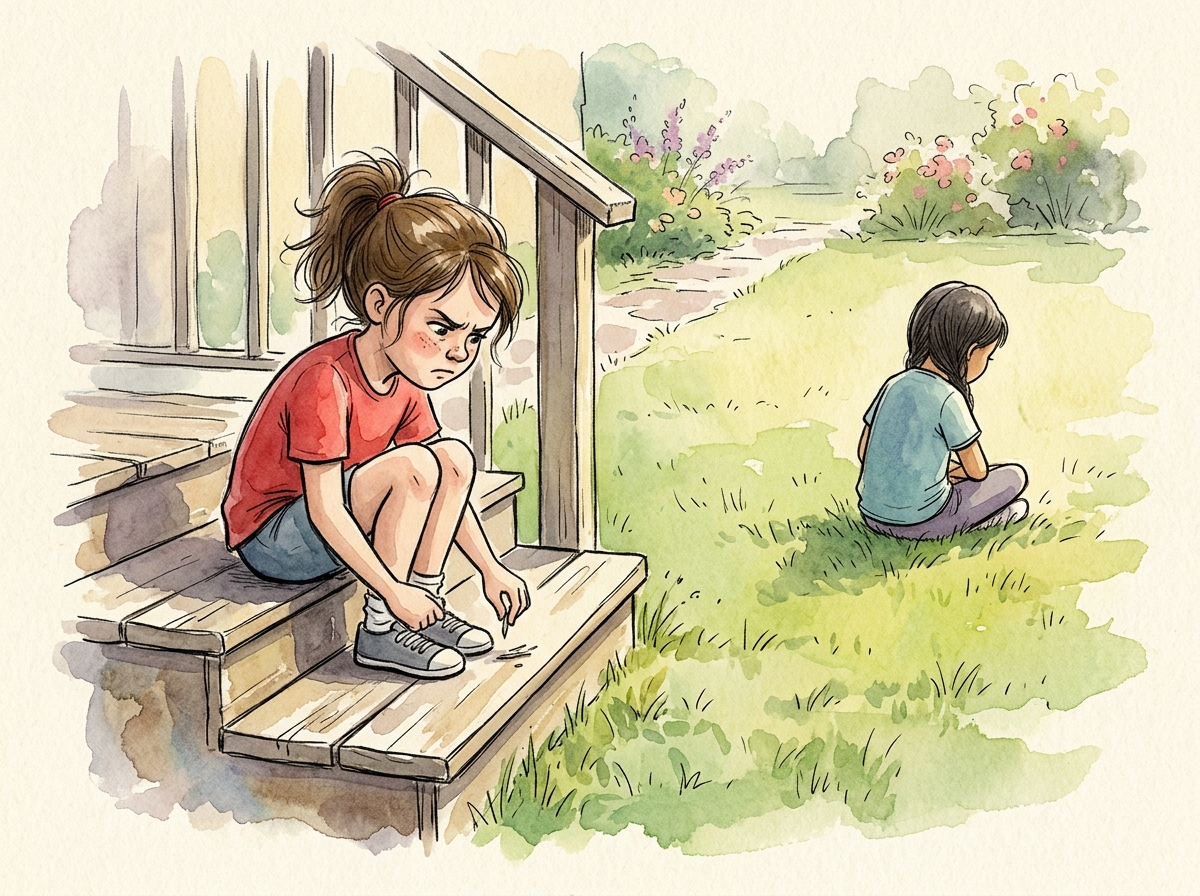 The Big Argument — children's audio story for ages 6-8