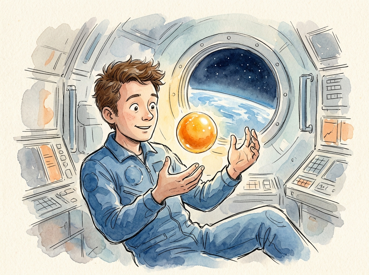 The Astronaut's Breakfast — children's audio story for ages 6-8