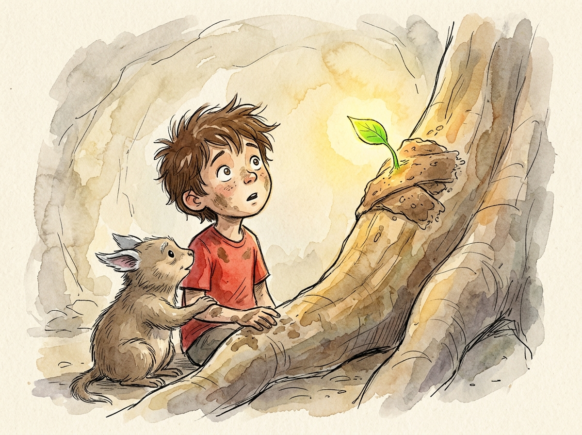 The Backyard Kingdom — children's audio story for ages 6-8