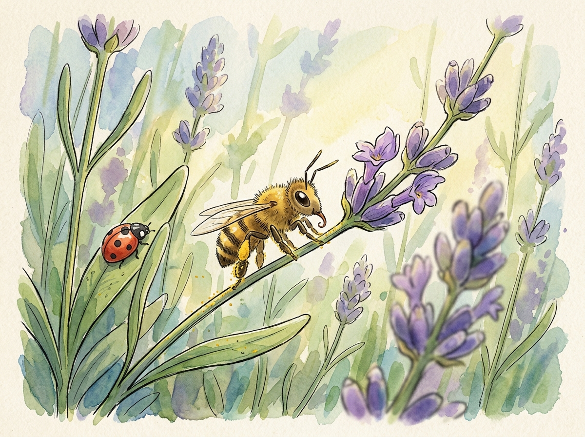 The Bee's Day — children's audio story for ages 6-8
