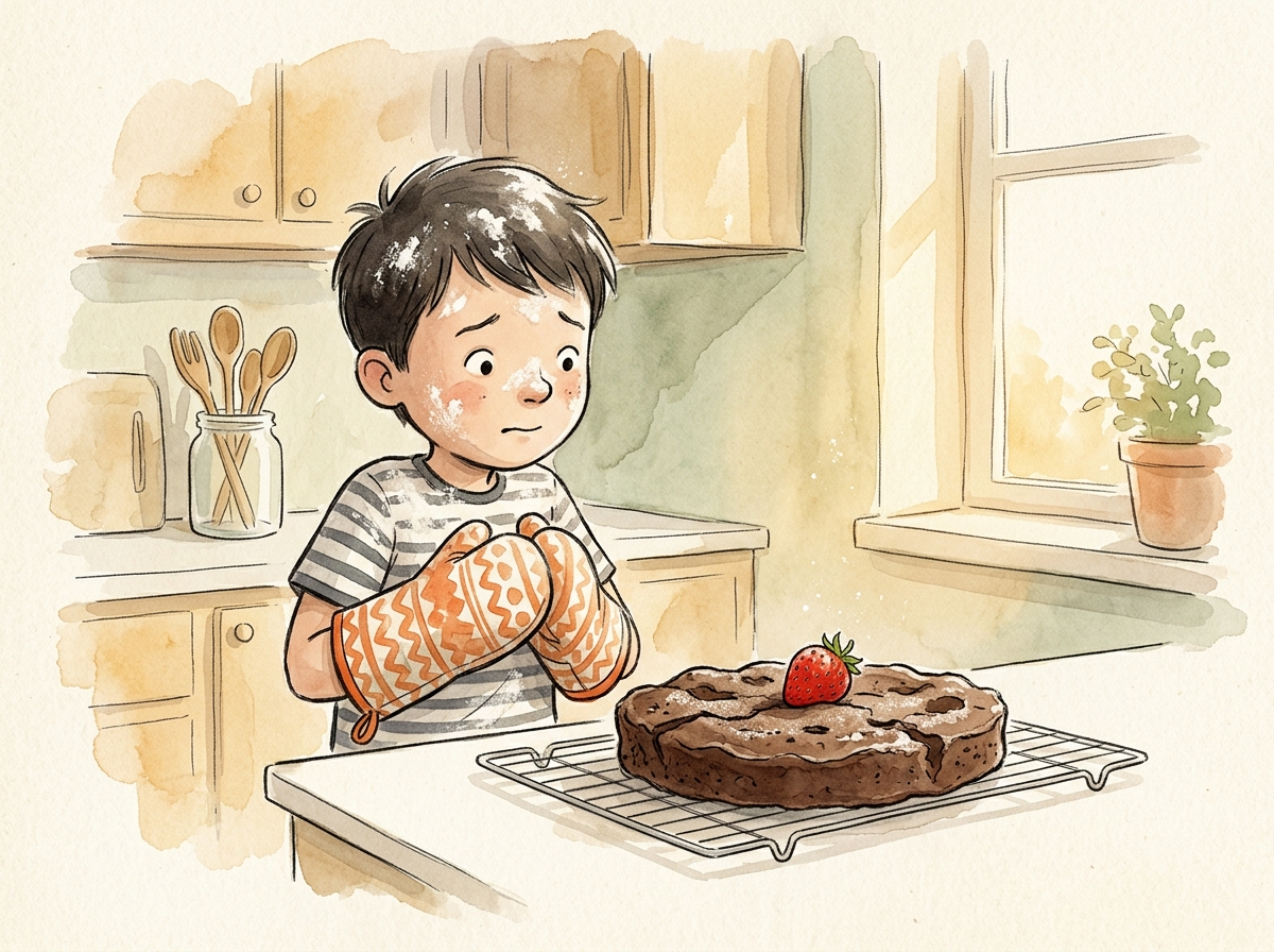 The Birthday Cake Plan — children's audio story for ages 6-8