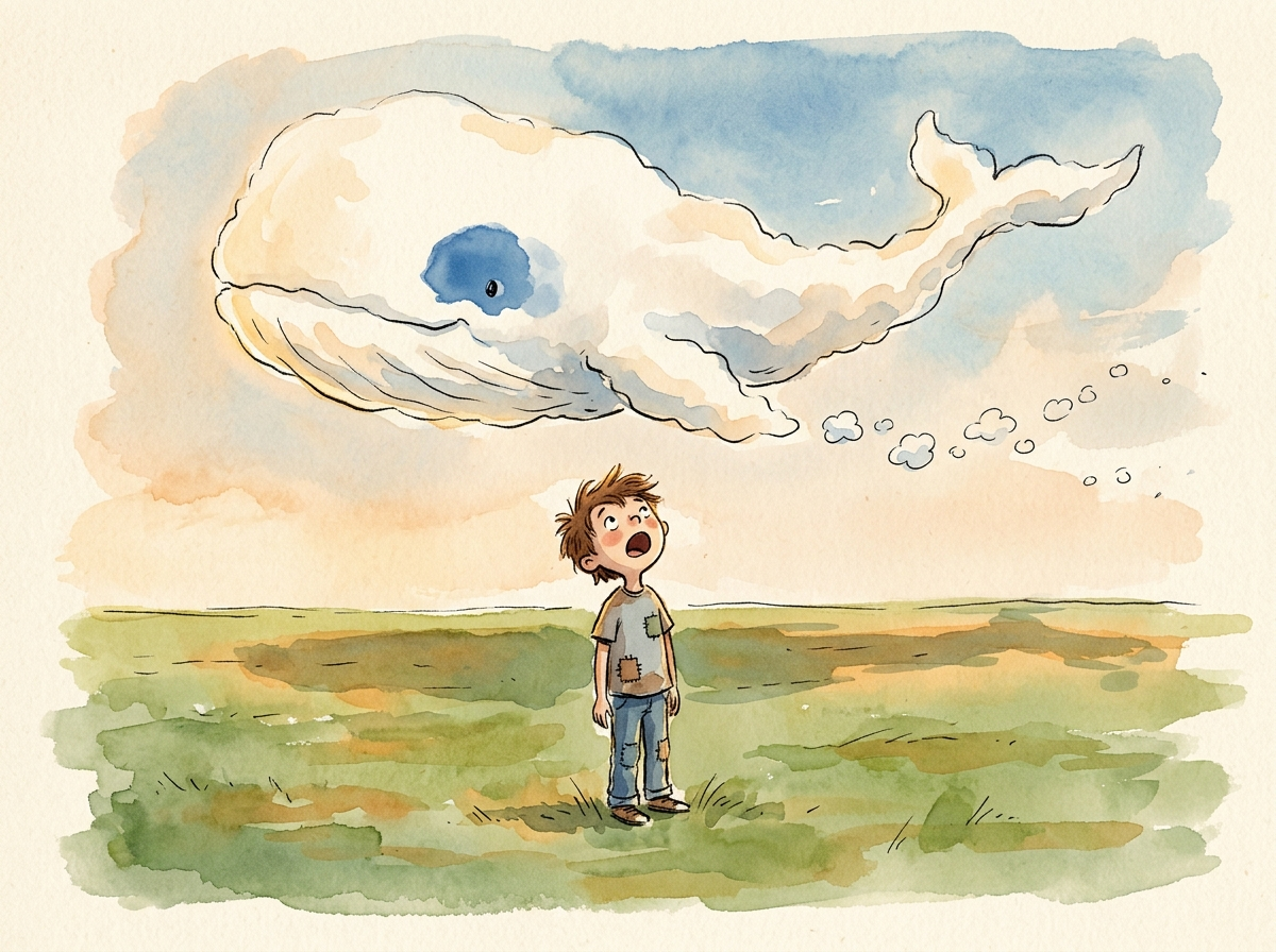 The Boy Who Collected Clouds — children's audio story for ages 6-8