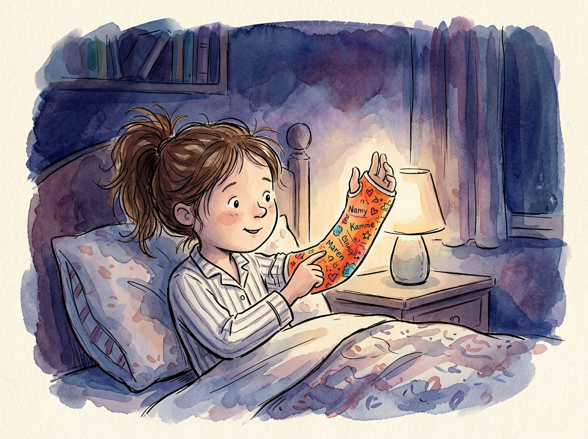 The Broken Arm — children's audio story for ages 6-8