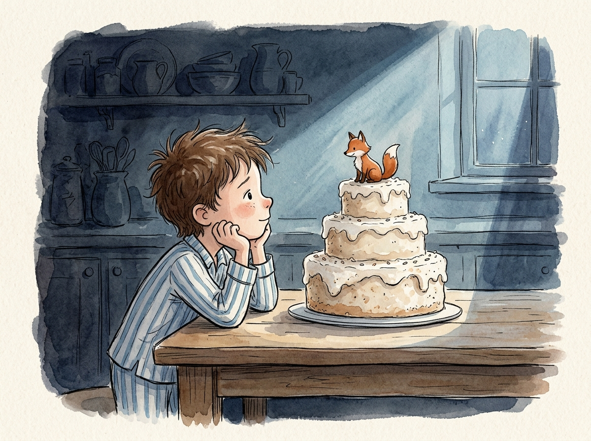 The Cake Decision — children's audio story for ages 6-8