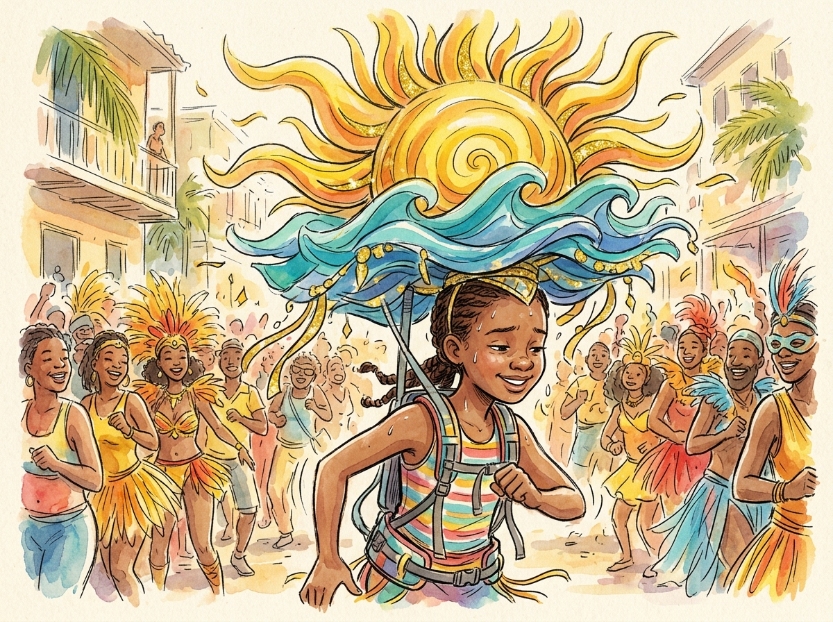The Carnival Costume — children's audio story for ages 6-8