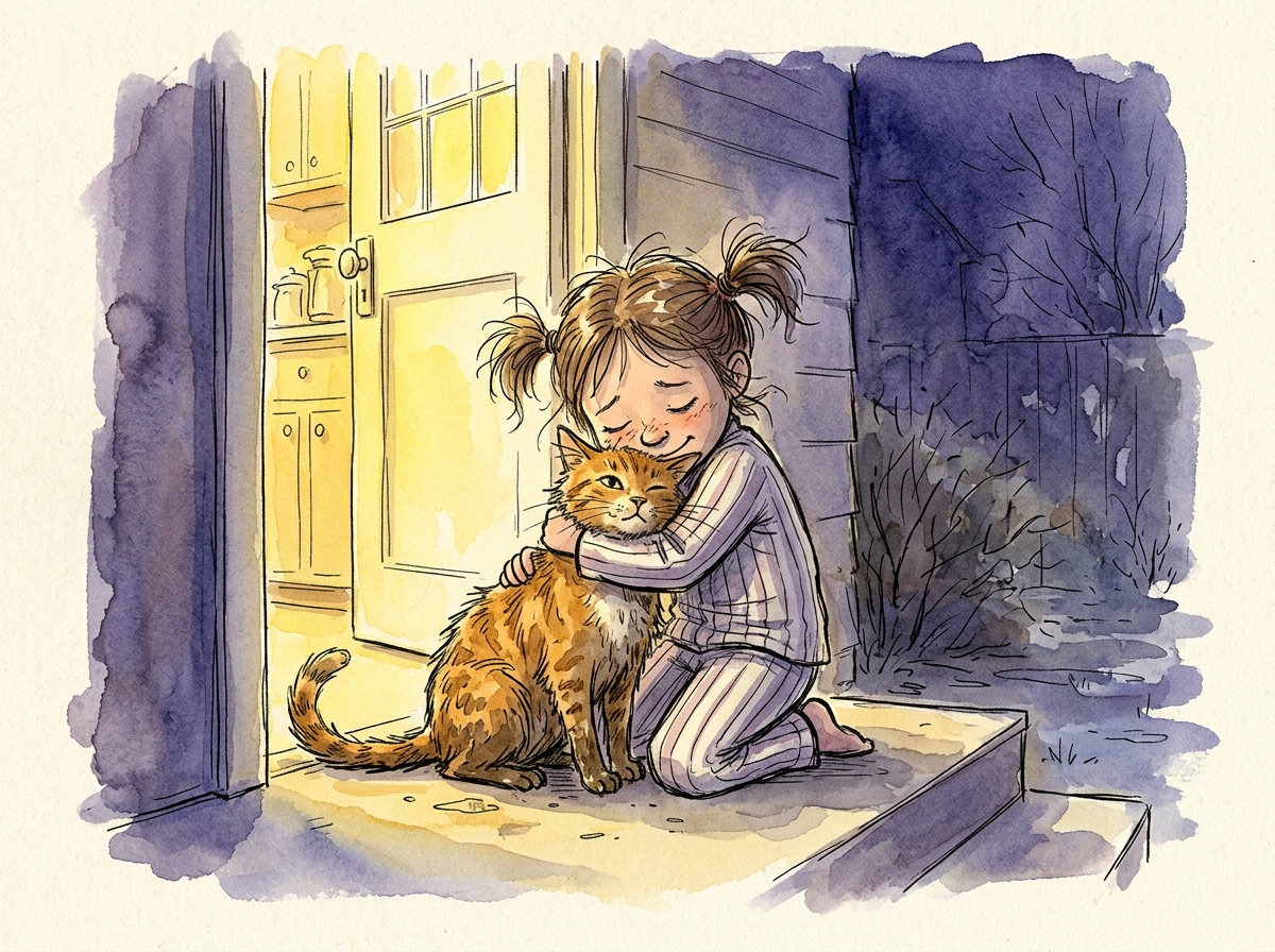 The Cat Who Came Back — children's audio story for ages 6-8