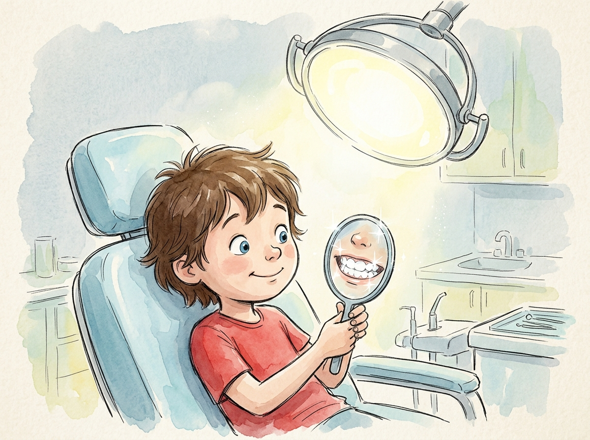 The Dentist's Light — children's audio story for ages 3-5