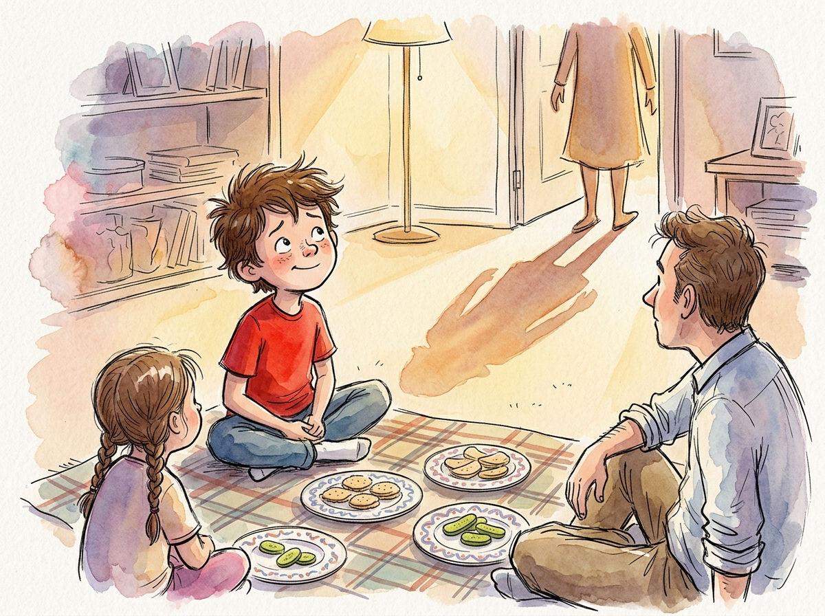 The Disaster Dinner — children's audio story for ages 6-8