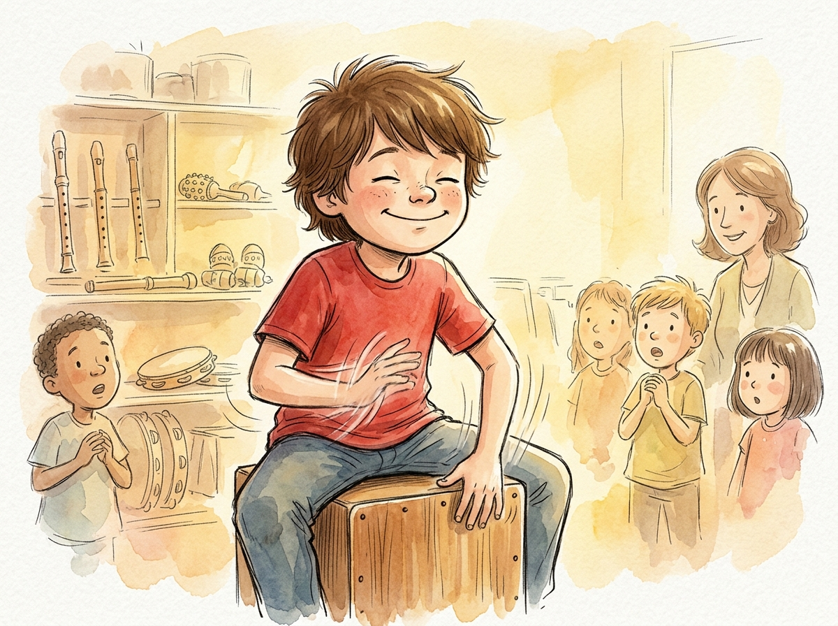Her Own Drum — children's audio story for ages 6-8