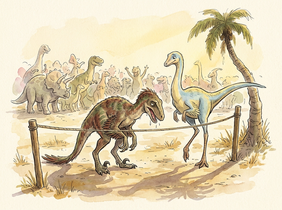 The Fastest Dinosaur — children's audio story for ages 6-8
