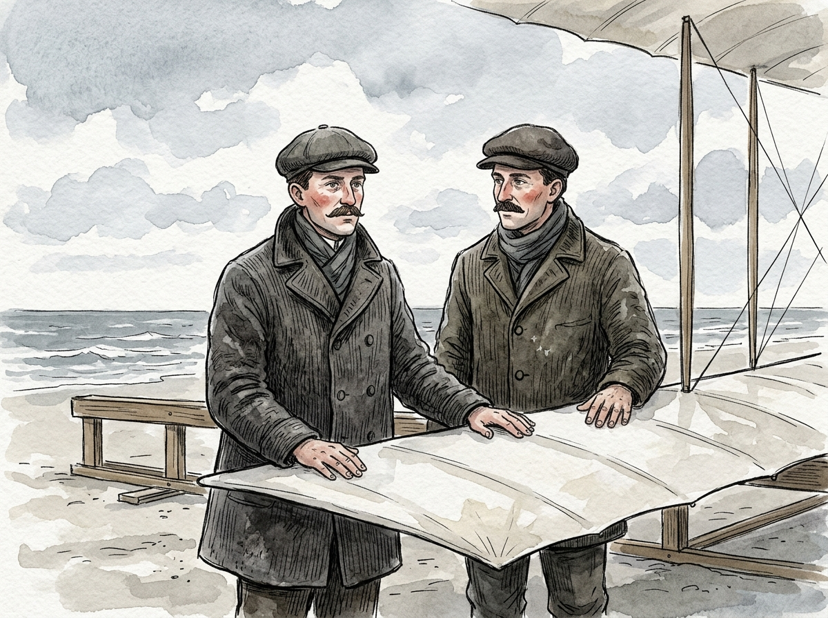 The First Flight Was Short — children's audio story for ages 9-11