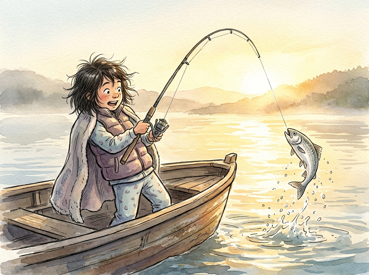The Fishing Boat at 4am — children's audio story for ages 6-8